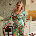 Icy Silk Pajama Set – Lightweight Long Sleeve